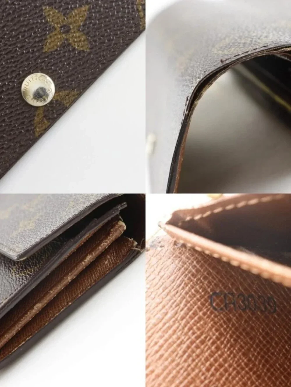 LOUIS VUITTON Portefeiulle Sarah Purse M61734 Brown Monogram canvas unisex